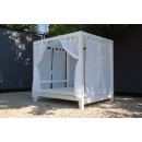 Cama Balinesa blanca 170