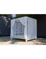 Cama Balinesa blanca 200